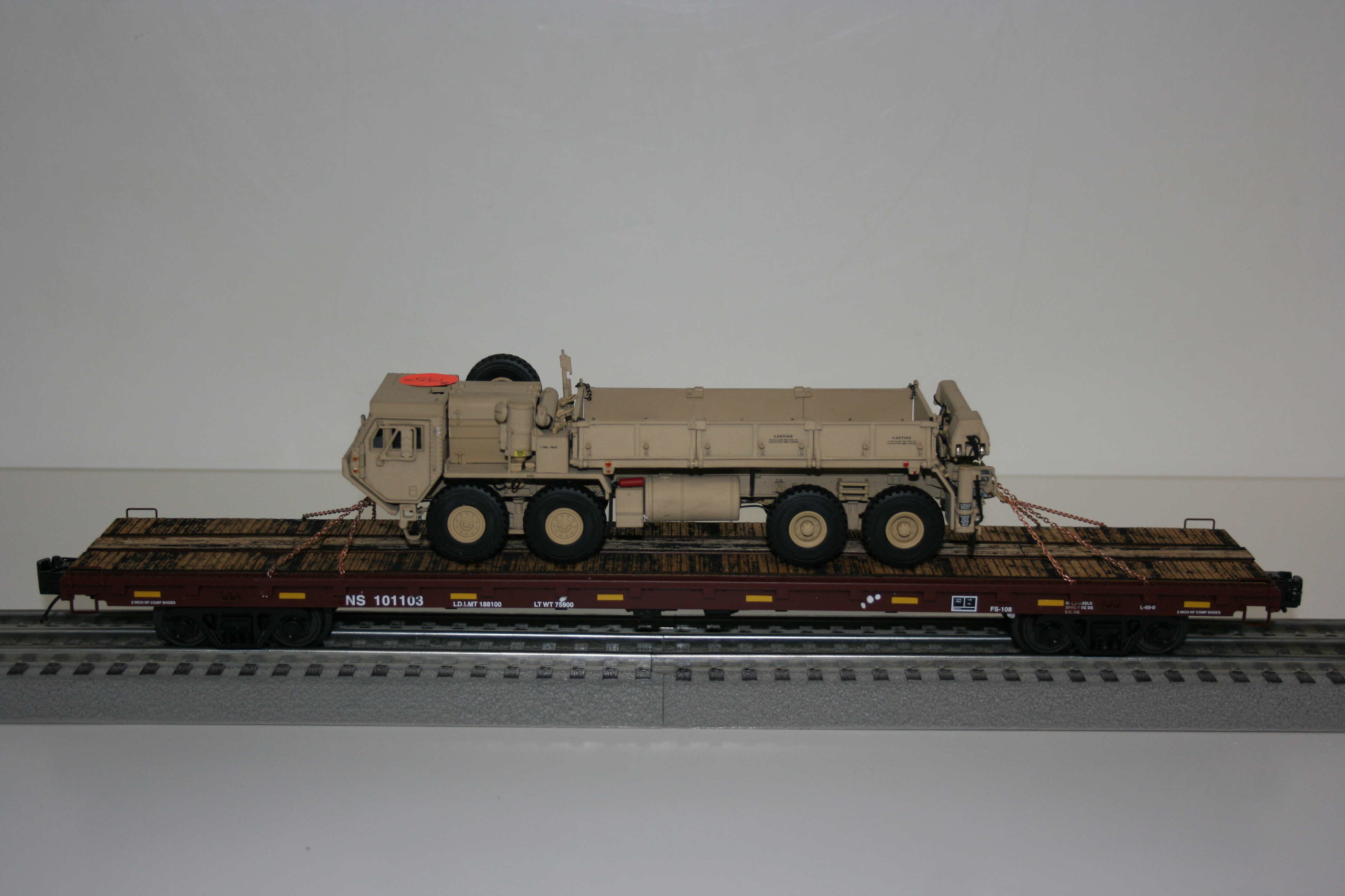 o gauge military trains